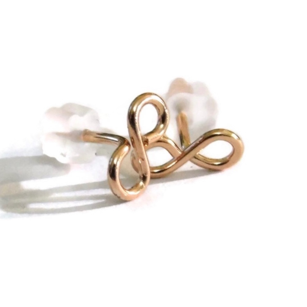 Handmade Infinity Earrings